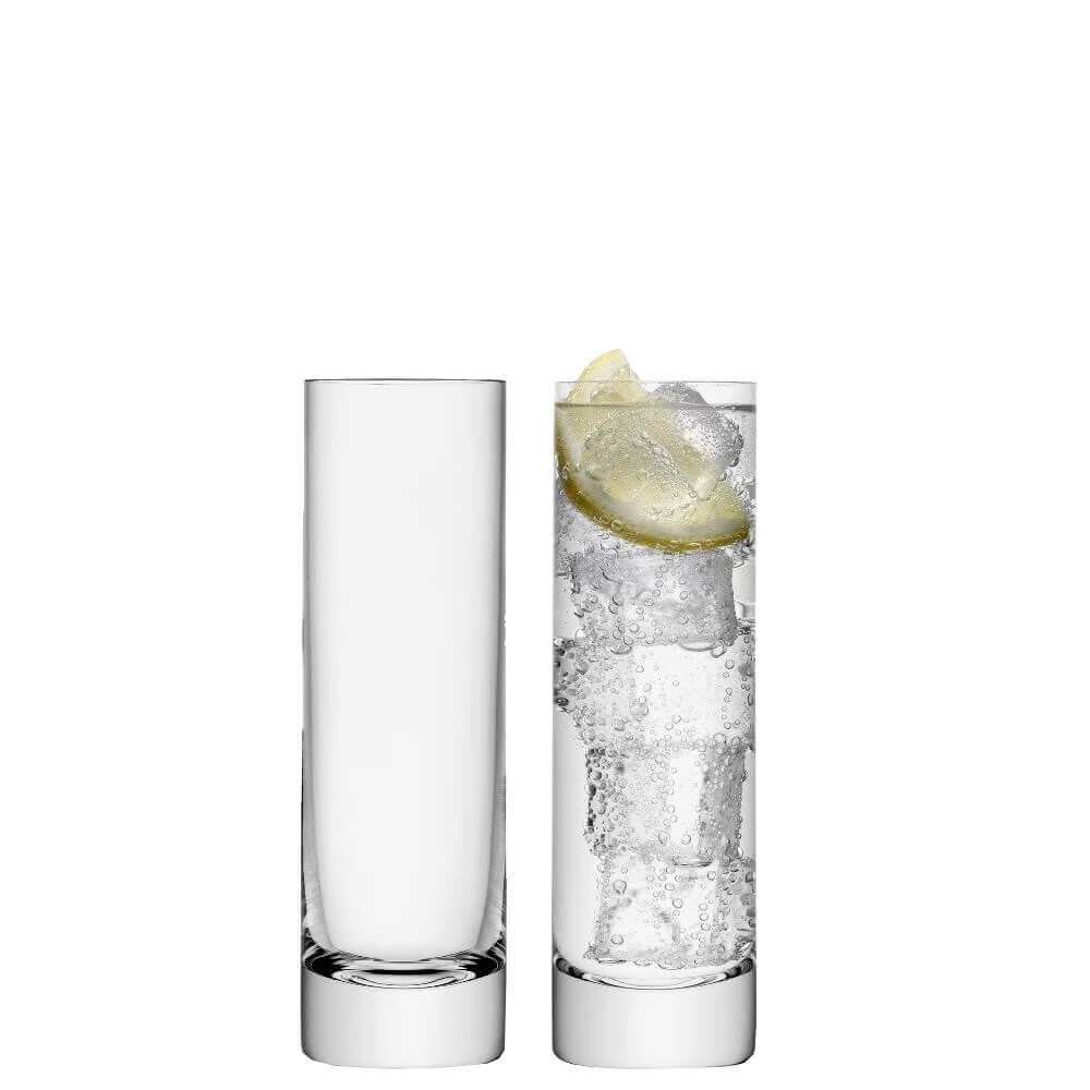 LSA Bar Set of 2 Long Drink Glasses 250ml